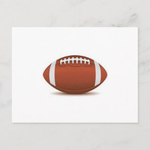 FOOTBALL IMAGE ON ITEMS POSTCARD