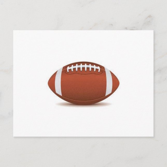 FOOTBALL IMAGE ON ITEMS POSTCARD (Front)