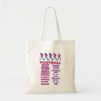 Football in Multiple Languages -Fußball Calcio Soc