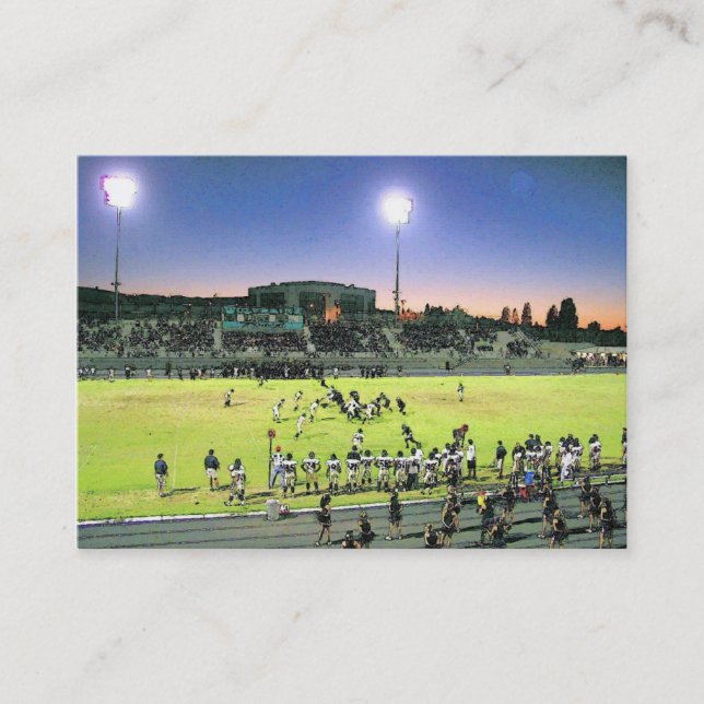 Football Intro Card (Front)