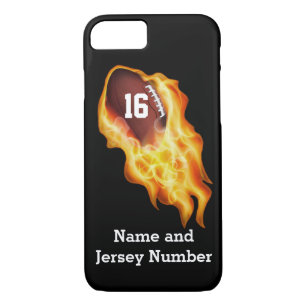 Football iPhone 7 Cases Personalised NAME, NUMBER