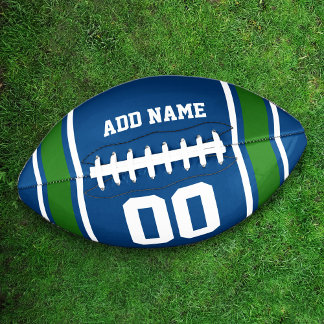 Football Jersey Blue|Green Personalized American Football