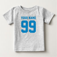 Football jersey boy bodysuit | Sports baby clothes