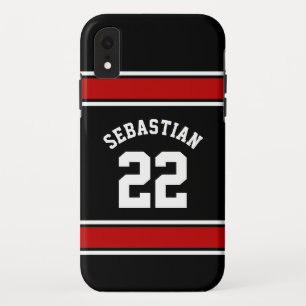 Football Jersey Novelty Personalised Name iPhone XR Case