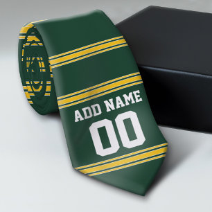 Football Jersey with Custom Name Number Tie