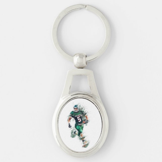 Football Key Ring (Front)