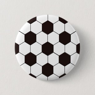 Football Kids Soccer pattern Footballer birthday 6 Cm Round Badge