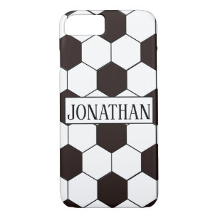Football Kids Soccer pattern Footballer birthday iPhone 8/7 Case