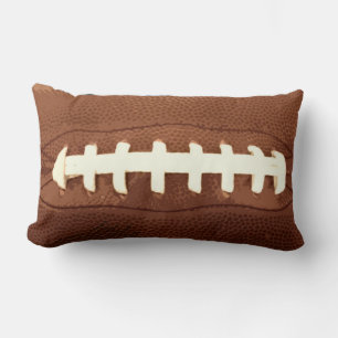 Football Laces Graphic Lumbar Cushion