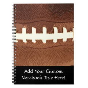 Football Laces Graphic Notebook