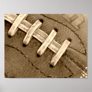 Football Laces Poster