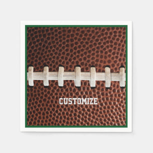 Football Laces Texture Background  Napkin