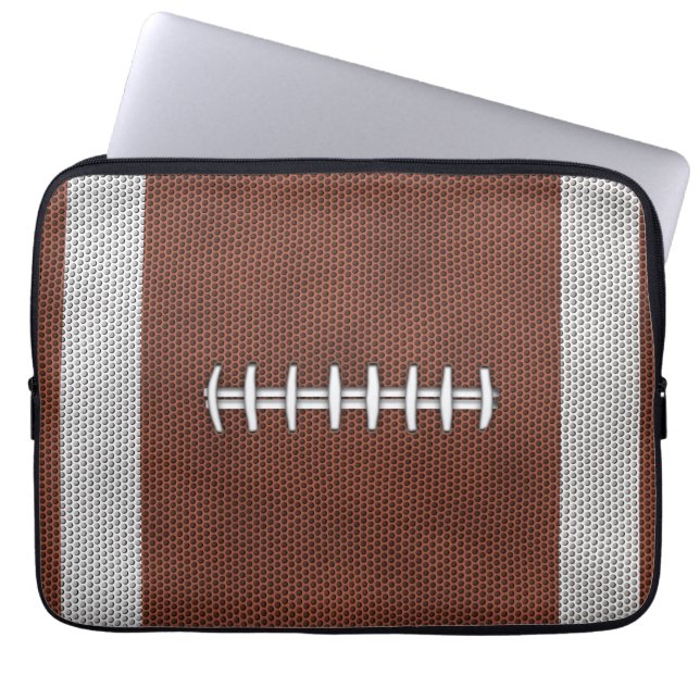 Football Laptop Sleeve (Front)