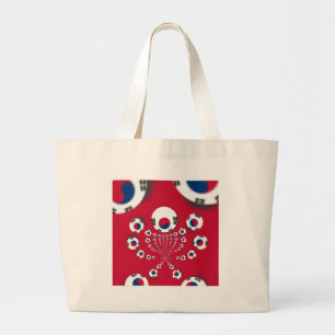 Football. Large Tote Bag