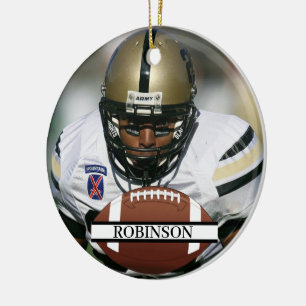 Football League Kids Sport Ceramic Tree Decoration