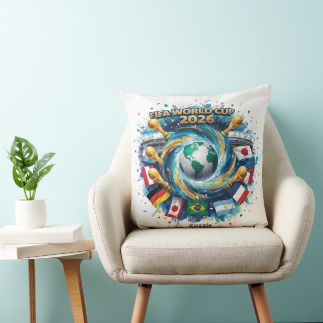Football Legend Inspired Throw Pillow (Chair)