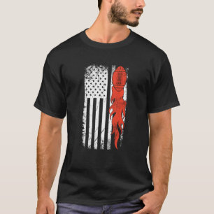 Football Lineman Flag Ball Offensive Defensive Pla T-Shirt