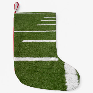 Football Lines Small Christmas Stocking