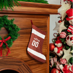 Football Look Personalised Stocking