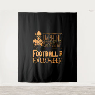 Football Lover Halloween Gift Costume Tapestry