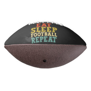 Football Lovers Eat Sleep Football Repeat American Football