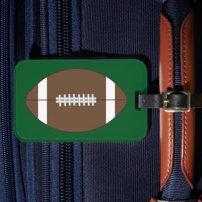 Football Luggage Tag (Front Insitu 4)