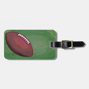 Football Luggage Tag