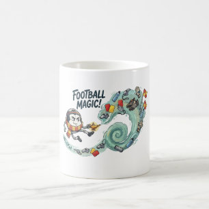 Football Magic Genie Soccer Ball Funny Gift Coffee Mug