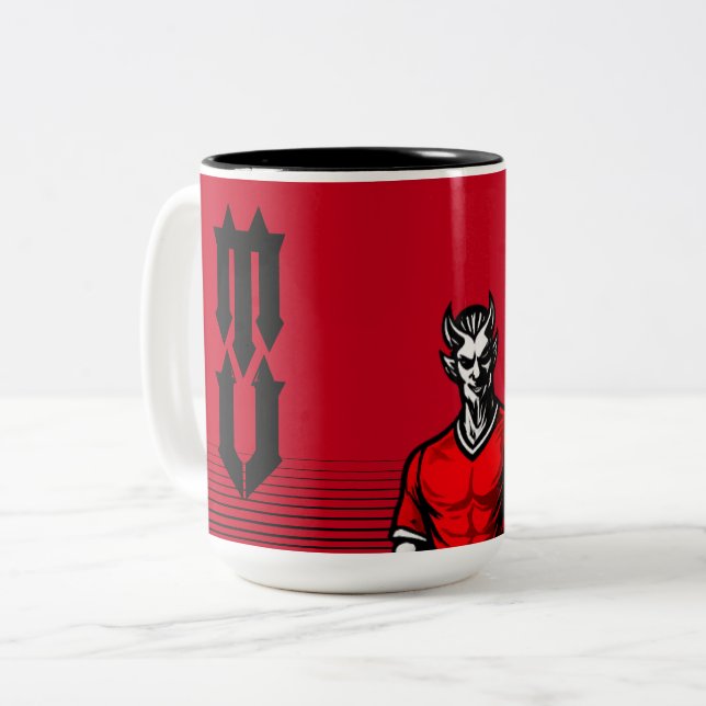 Football Manchester Mug (Front Left)