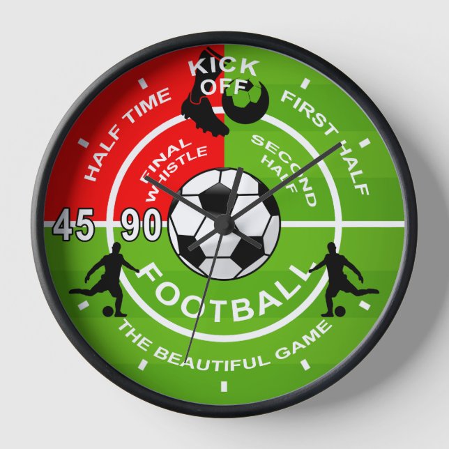 Football Match Football Clock (Front)