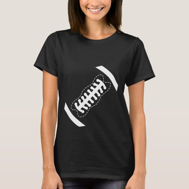 Football Maternity T-Shirt (Front)