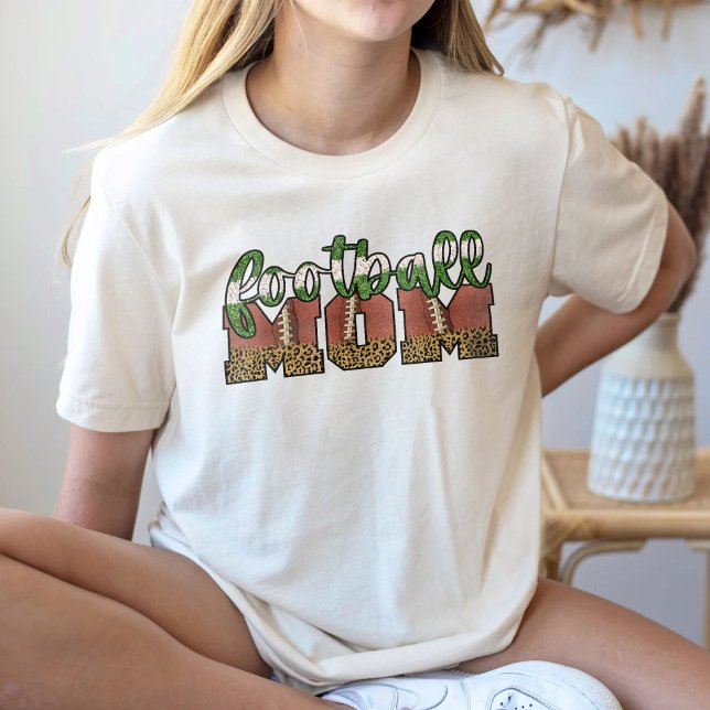 FootBall Mom Shirt. Cute FootBall T-Shirt (Creator Uploaded)