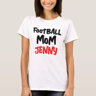 FOOTBALL MOM T-SHIRT PERSONALIZED T-SHIRTS