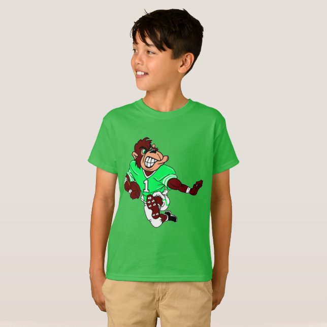 Football Monkey T-Shirt (Front Full)