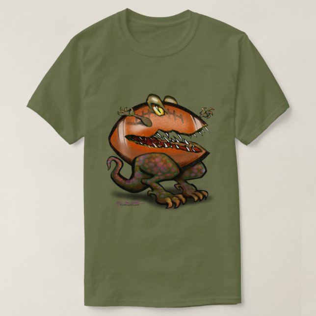 Football Monster T-Shirt (Design Front)