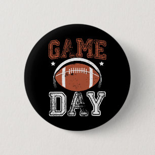 Football Motivational Style Season Gifts Boys Men  6 Cm Round Badge