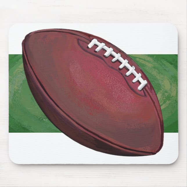 Football Mouse Mat (Front)