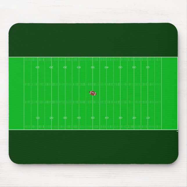 Football Mouse Mat (Front)