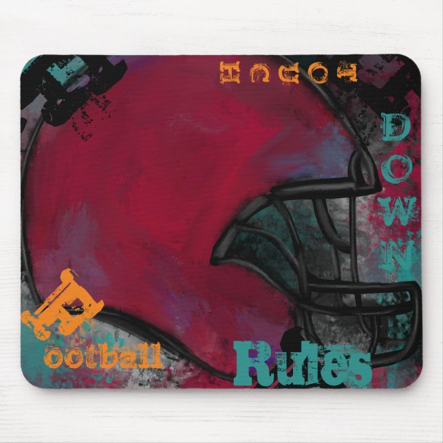 FOOTBALL MOUSE MAT (Front)
