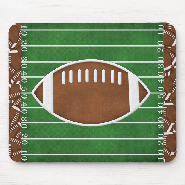 Football Mouse Mat (Front)