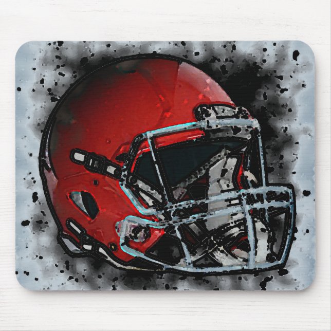 Football Mouse Mat (Front)