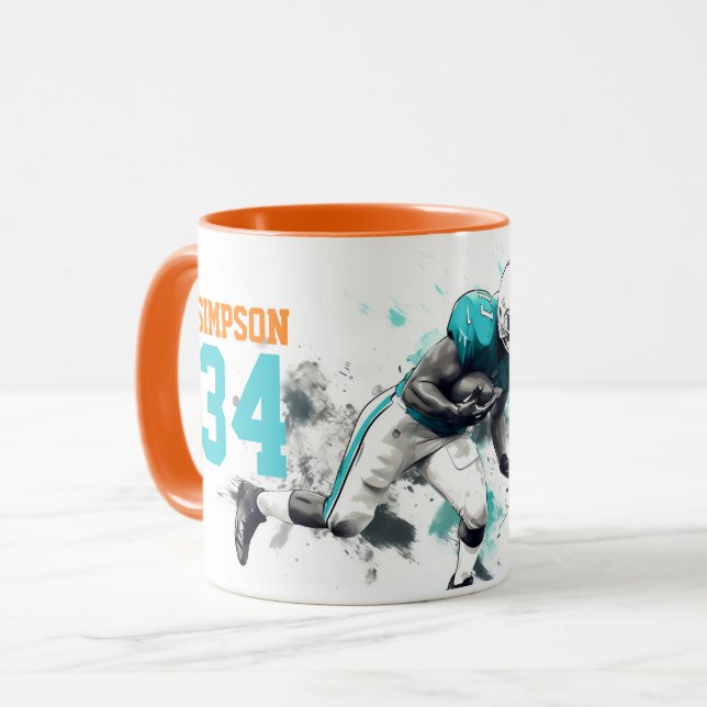 Football Mug (Front Left)