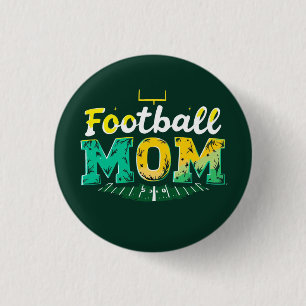 Football Mum 3 Cm Round Badge