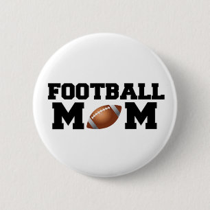 Football Mum 6 Cm Round Badge