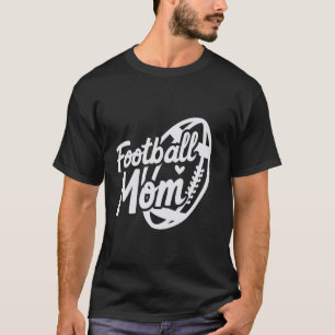 Football Mum Cute Mum Life Game Day on Football Se T-Shirt