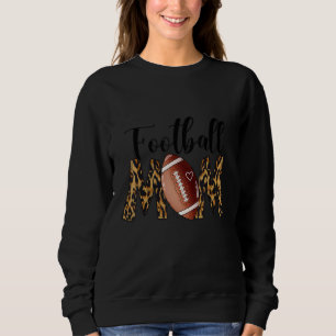 Football Mum Cute Soccer Life Leopard Mother 1 Sweatshirt