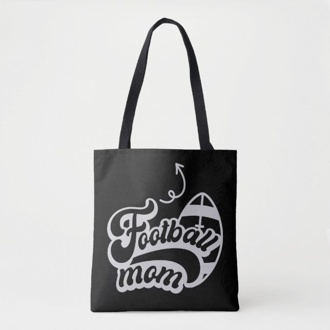 Football Mum Design Tote Bag (Front)