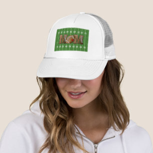 Football Mum Football Field Trucker Hat