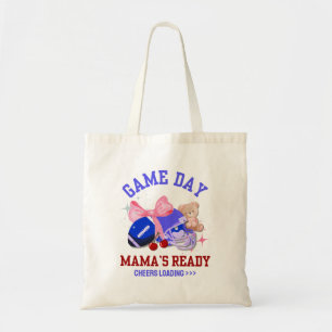 Football Mum GAME'S DAY MAMA'S READY Tote Bag