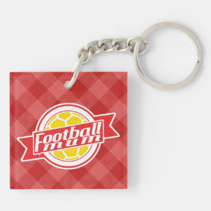Football Mum Keyring